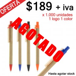Lapiz ecológico de cartón...