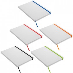libreta mediana blanca...