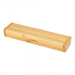 caja de lapices bambu