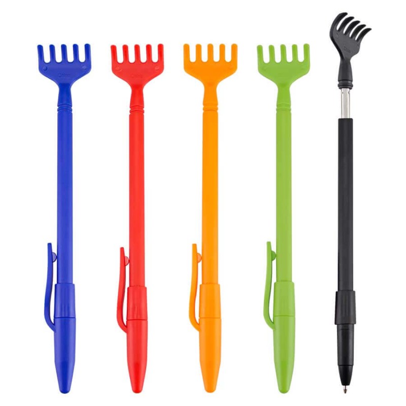 bolígrafo con manito rascadora personalizado regalo corporativo