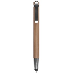 lapiz madera bambu con logo empresa